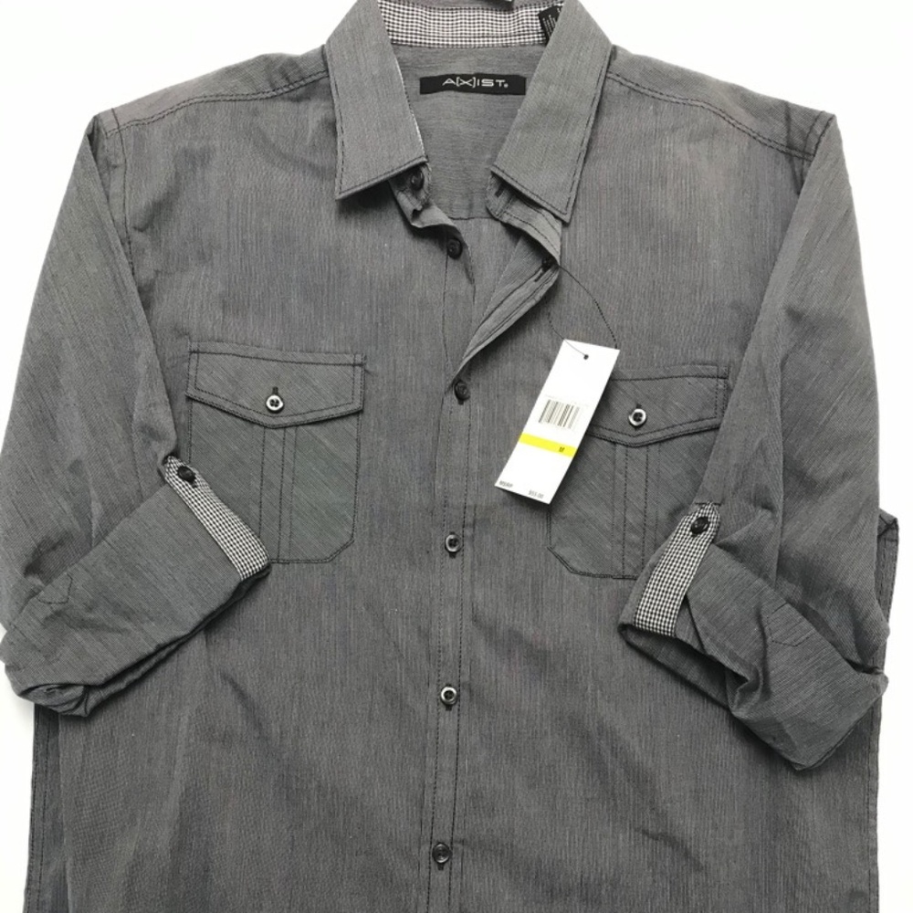 Men's Axist Blue Button Down